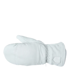 Hestra Leather Box Mitt White