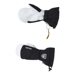 Hestra Army Leather Heli Ski Mitt Black